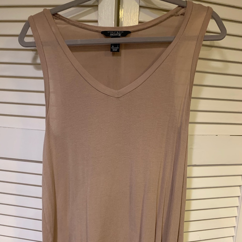 Beige Tank Top